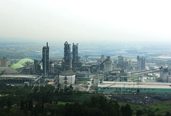 Lafarge cement NO. 3 kiln tail/kiln head bag replacement project in Dujiangyan